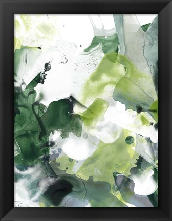 Framed Jungle Marble II Print