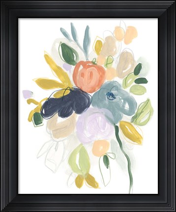 Framed Bijoux Bouquet II Print