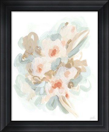 Framed Bouquet Illusion I Print