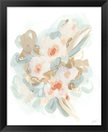 Framed Bouquet Illusion I Print