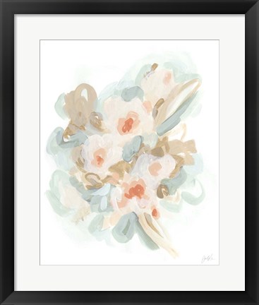 Framed Bouquet Illusion I Print