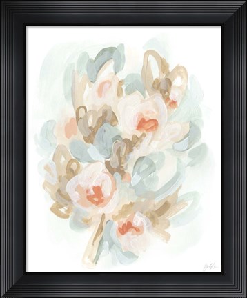 Framed Bouquet Illusion II Print
