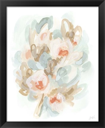 Framed Bouquet Illusion II Print