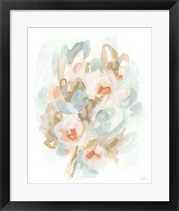 Framed Bouquet Illusion II Print
