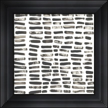 Framed Mixed Signals III Print