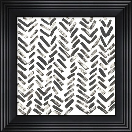Framed Mixed Signals VII Print