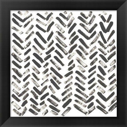 Framed Mixed Signals VII Print