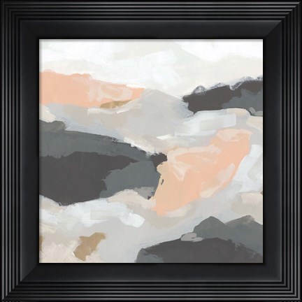 Framed Rock Currents I Print