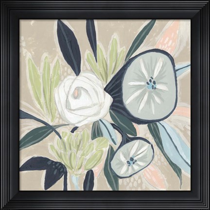 Framed Confetti Bouquet I Print