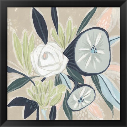 Framed Confetti Bouquet I Print
