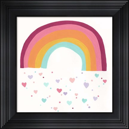 Framed Happy Magic I Print