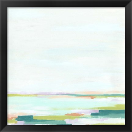 Framed Tropic Horizon I Print