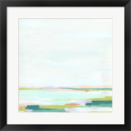 Framed Tropic Horizon I Print