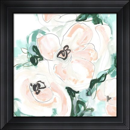 Framed Floral Rhythm III Print