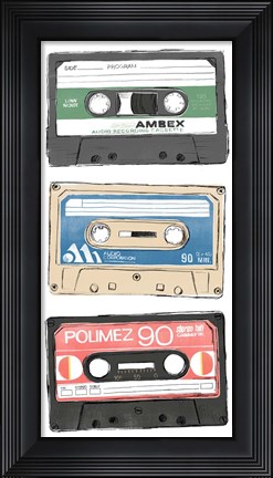 Framed Mix Tape VII Print