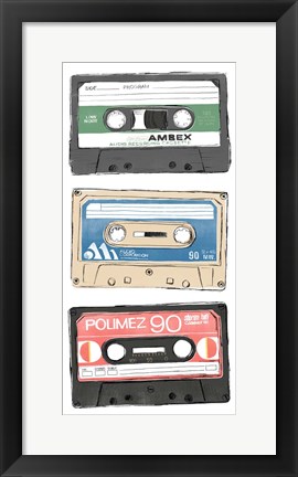 Framed Mix Tape VII Print