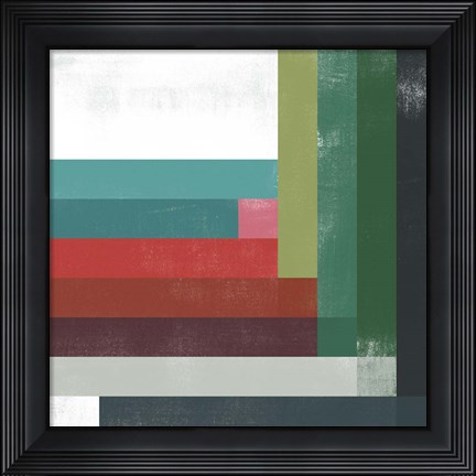 Framed Rainbow Prism III Print