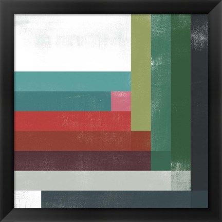 Framed Rainbow Prism III Print