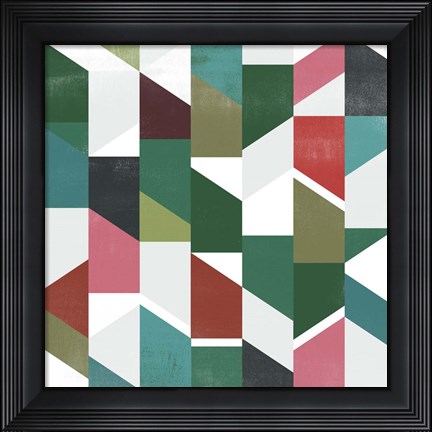 Framed Rainbow Prism V Print