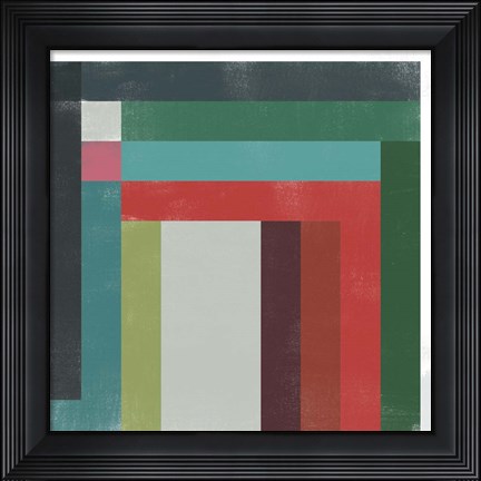 Framed Rainbow Prism VI Print