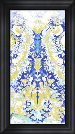 Framed Textile Offset I Print