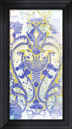 Framed Textile Offset III Print
