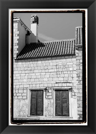 Framed Dubrovnik, Croatia III Print