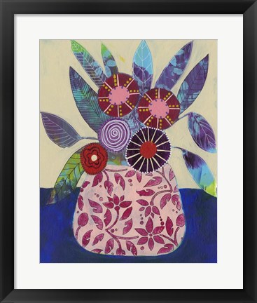 Framed Boheme Floral II Print