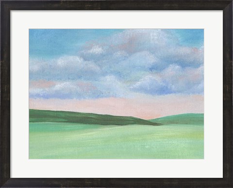 Framed Soft Sky II Print