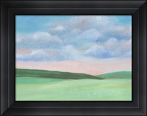 Framed Soft Sky II Print