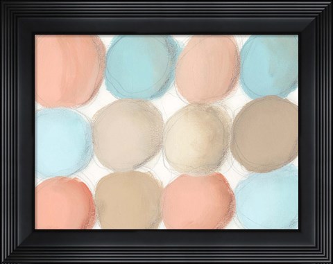 Framed Tranquil Spheres II Print