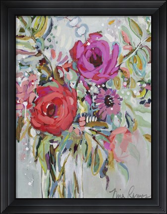 Framed Blooming in Sunshine I Print