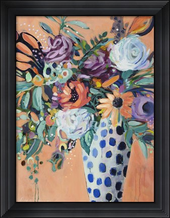 Framed Blooming in Sunshine II Print