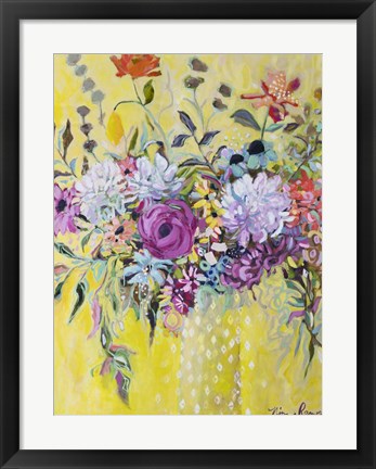 Framed Blooming in Sunshine III Print