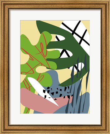 Framed Tropical Series I Print