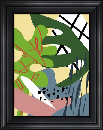 Framed Tropical Series I Print