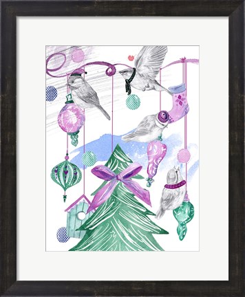 Framed December Tree I Print