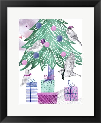 Framed December Tree II Print