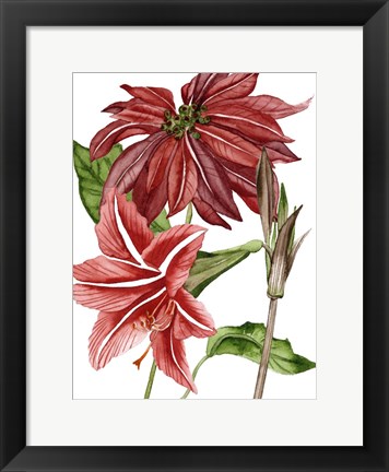 Framed Merry Blossom I Print