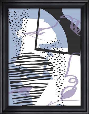 Framed Sounds of the Ocean I Print