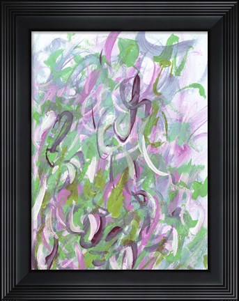 Framed Diversity Circles III Print