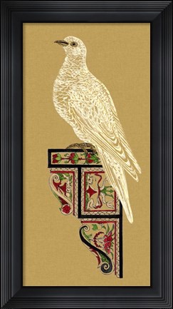 Framed Bird Impression II Print