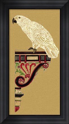 Framed Bird Impression IV Print