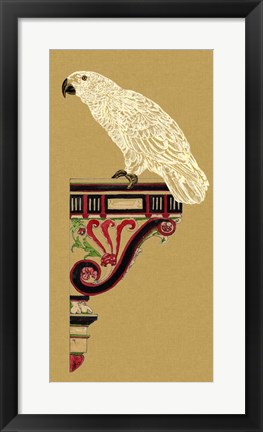 Framed Bird Impression IV Print