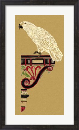 Framed Bird Impression IV Print