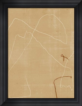 Framed Sediments II Print