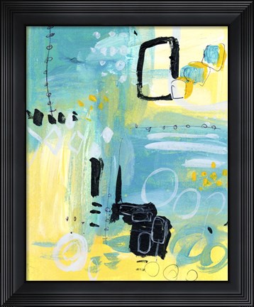 Framed Floating Atmosphere I Print
