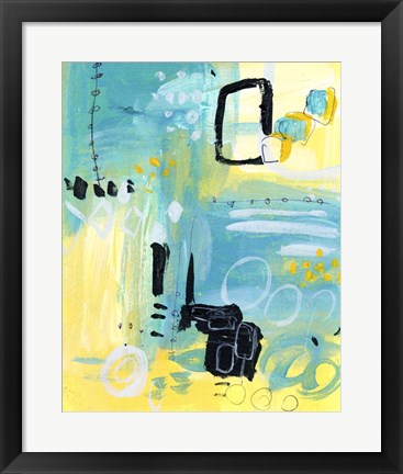 Framed Floating Atmosphere I Print