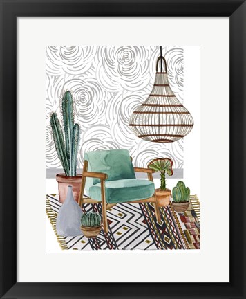 Framed Desert Weavers III Print