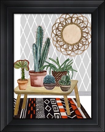 Framed Desert Weavers IV Print